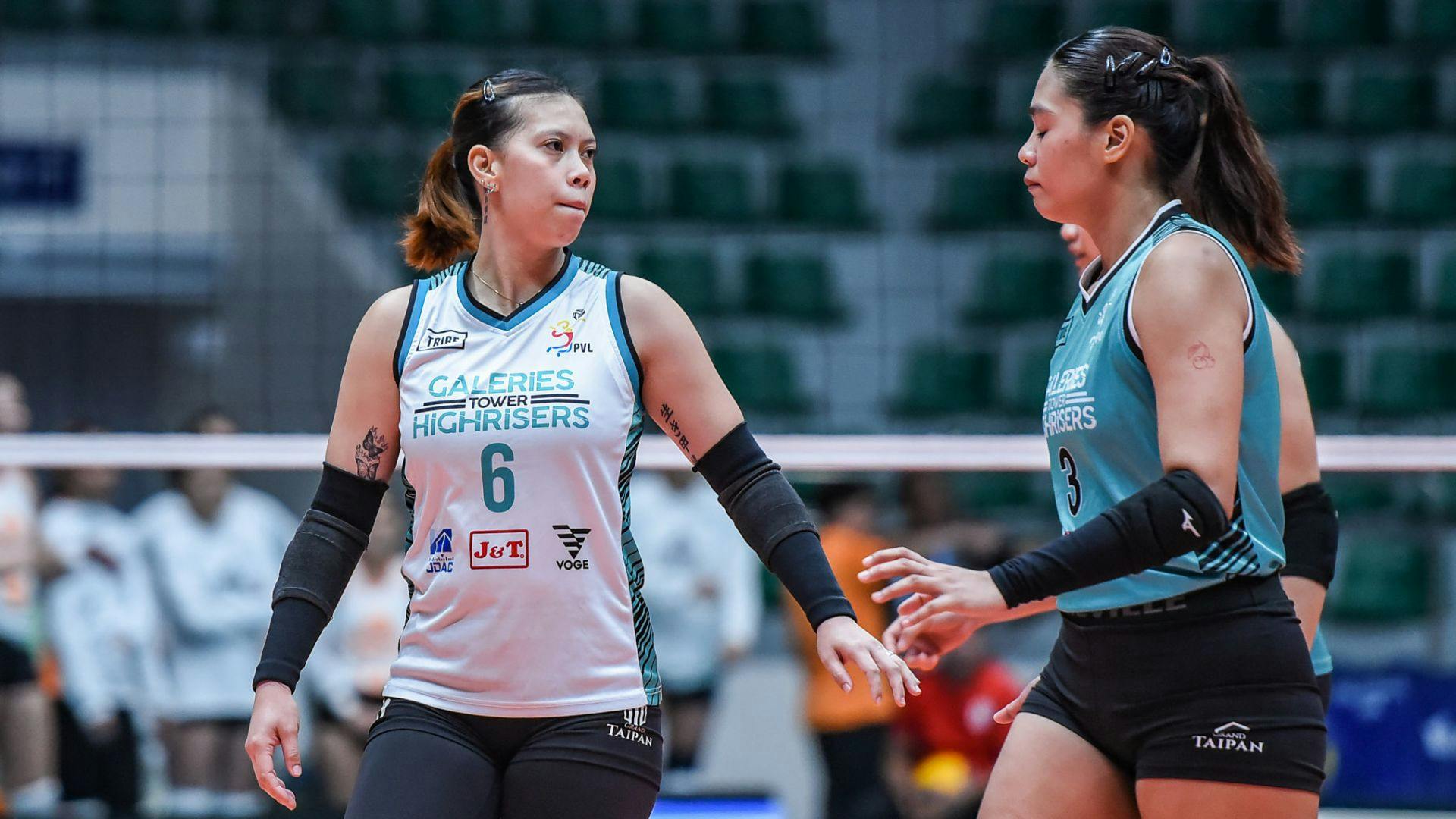 Juliet Catindig, Galeries Tower aim to finish PVL run with breakthrough win vs Capital1