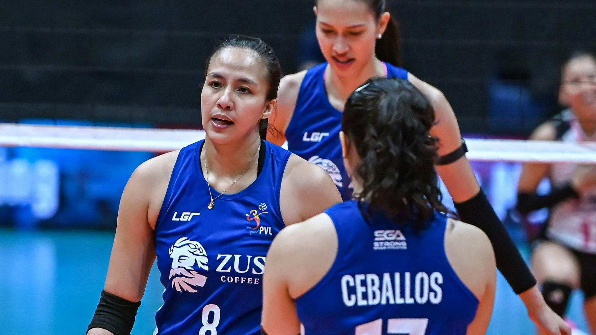 Jovelyn Gonzaga points to ZUS Coffee