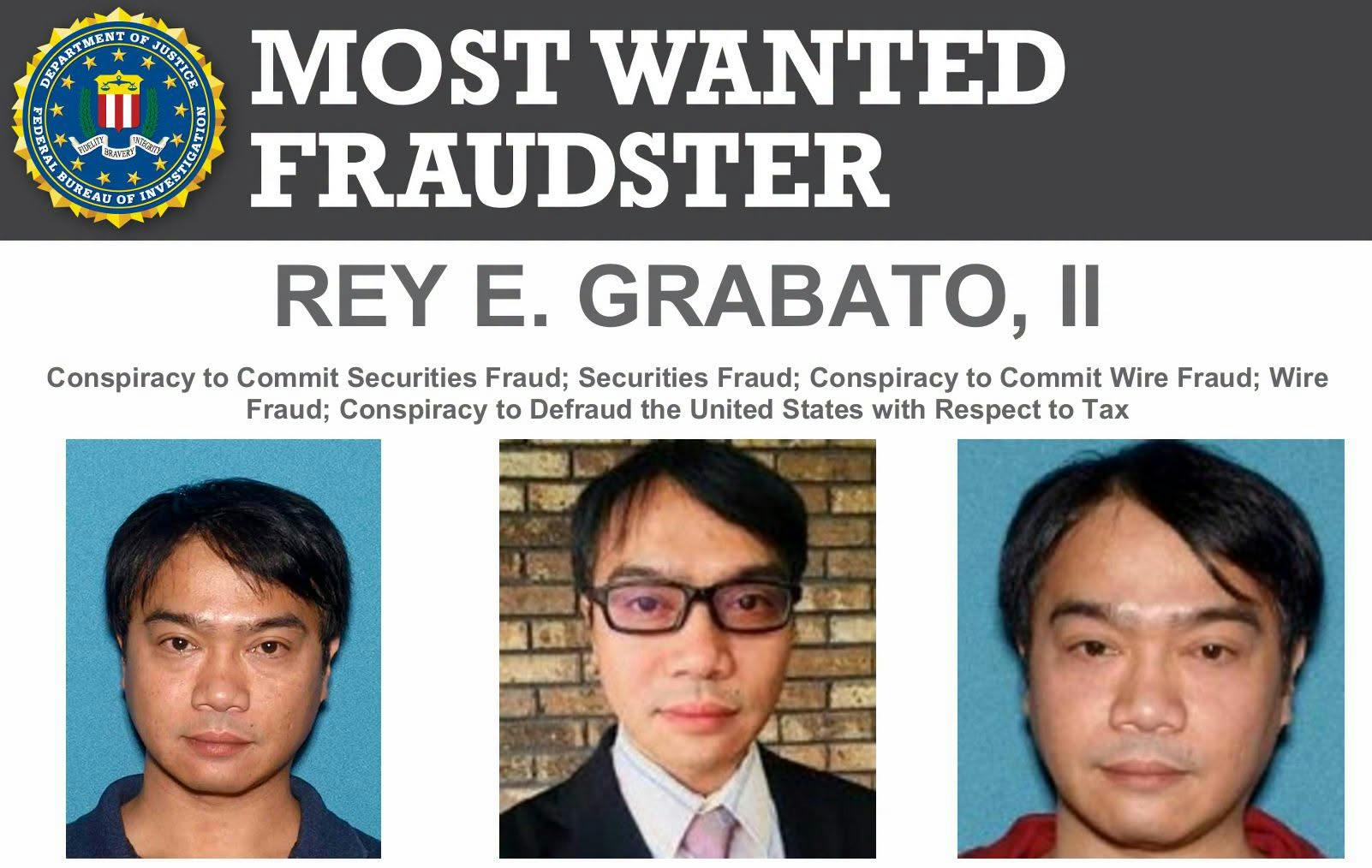 Iloilo Town Mayor’s Son Lands On FBI’s Most Wanted List