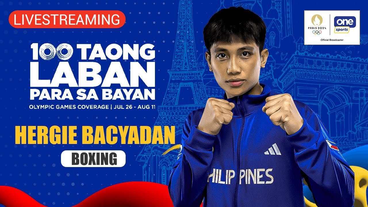 LIVESTREAM: Boxer Hergie Bacyadan (Philippines) debuts in the 75kg Division | #Paris2024