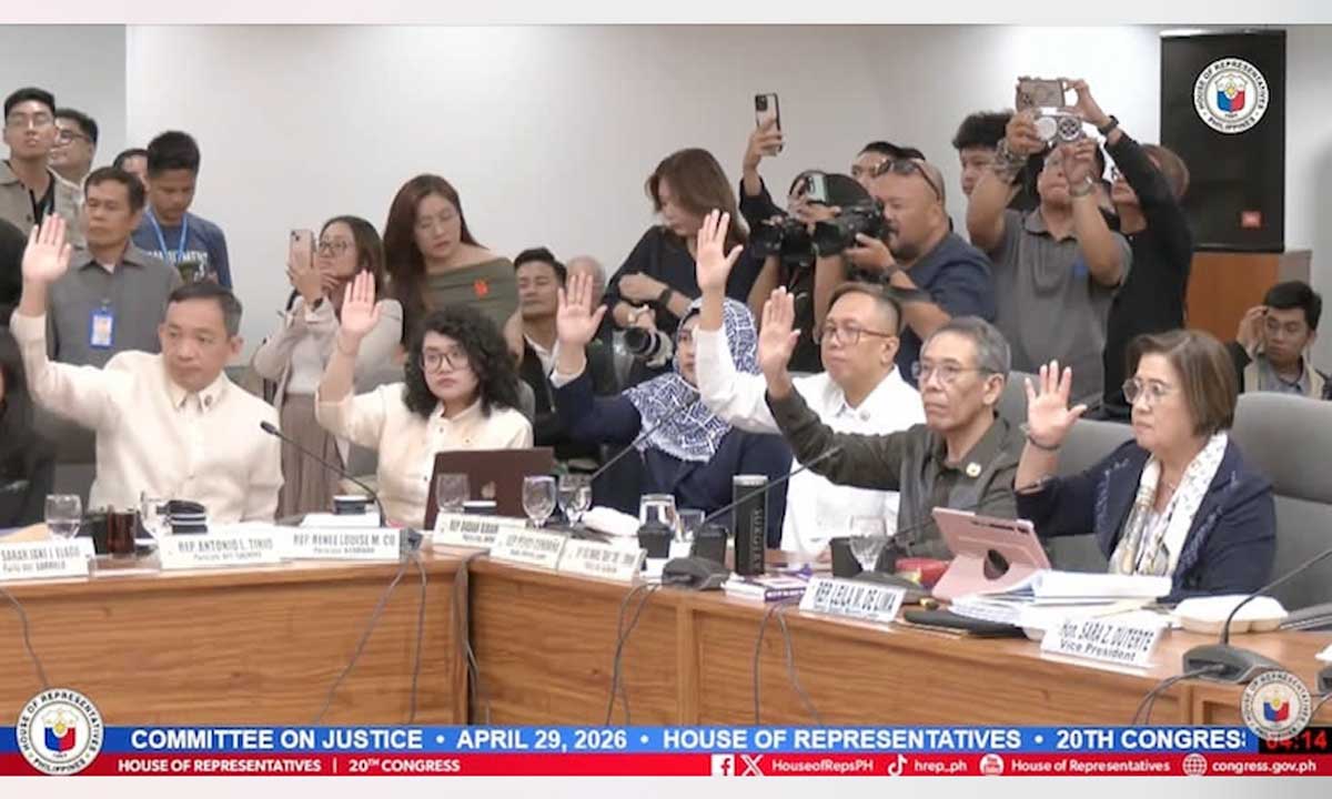 House Panel Finds Probable Cause To Impeach Sara Duterte