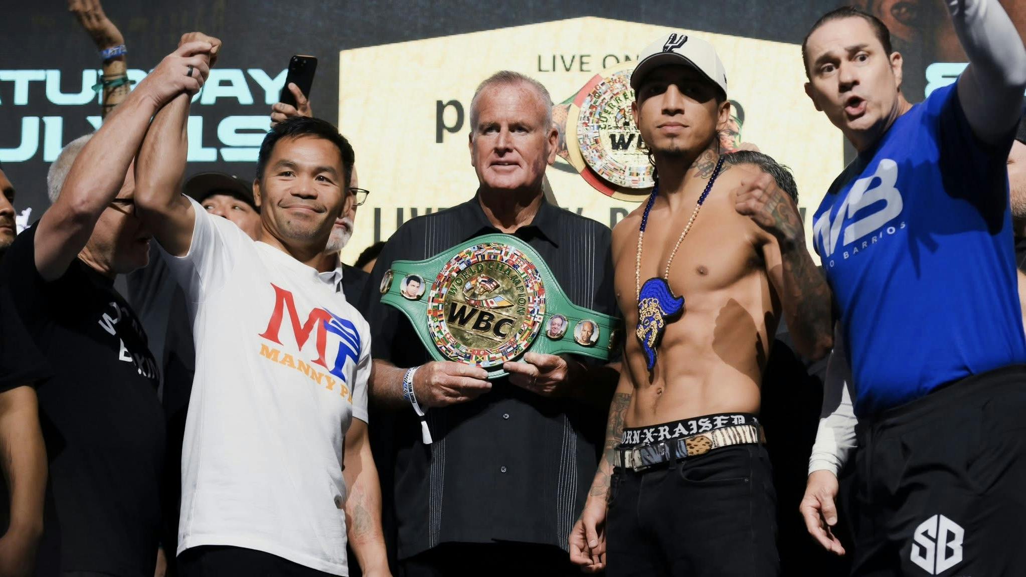 LIVE UPDATES: Manny Pacquiao chases history vs Mario Barrios in WBC welterweight title clash