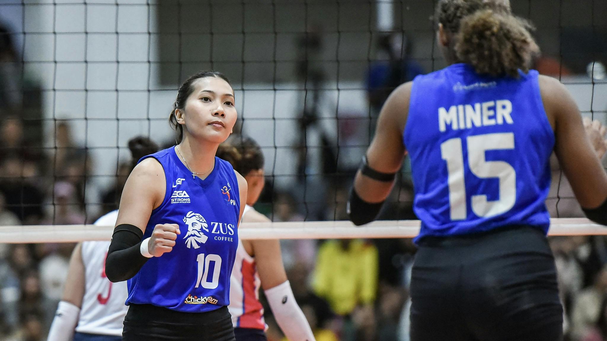 Chinnie Arroyo, ZUS Coffee eye back-to-back stunners vs Cignal in PVL on Tour
