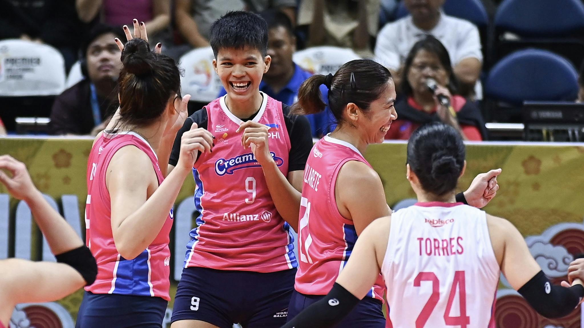 Lorie Bernardo lives up to Creamline