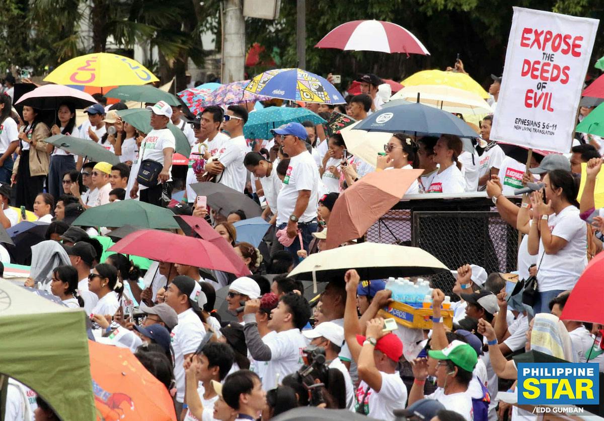 Inc. Church Rally INC Ends Rally; Palace Heeding Transparency Calls | OneNews.PH