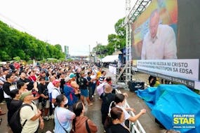 INC Gathers At EDSA For Marcoleta