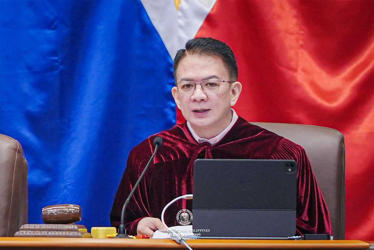 Escudero Clears VP Duterte’s AMLC Records For Impeachment Use
