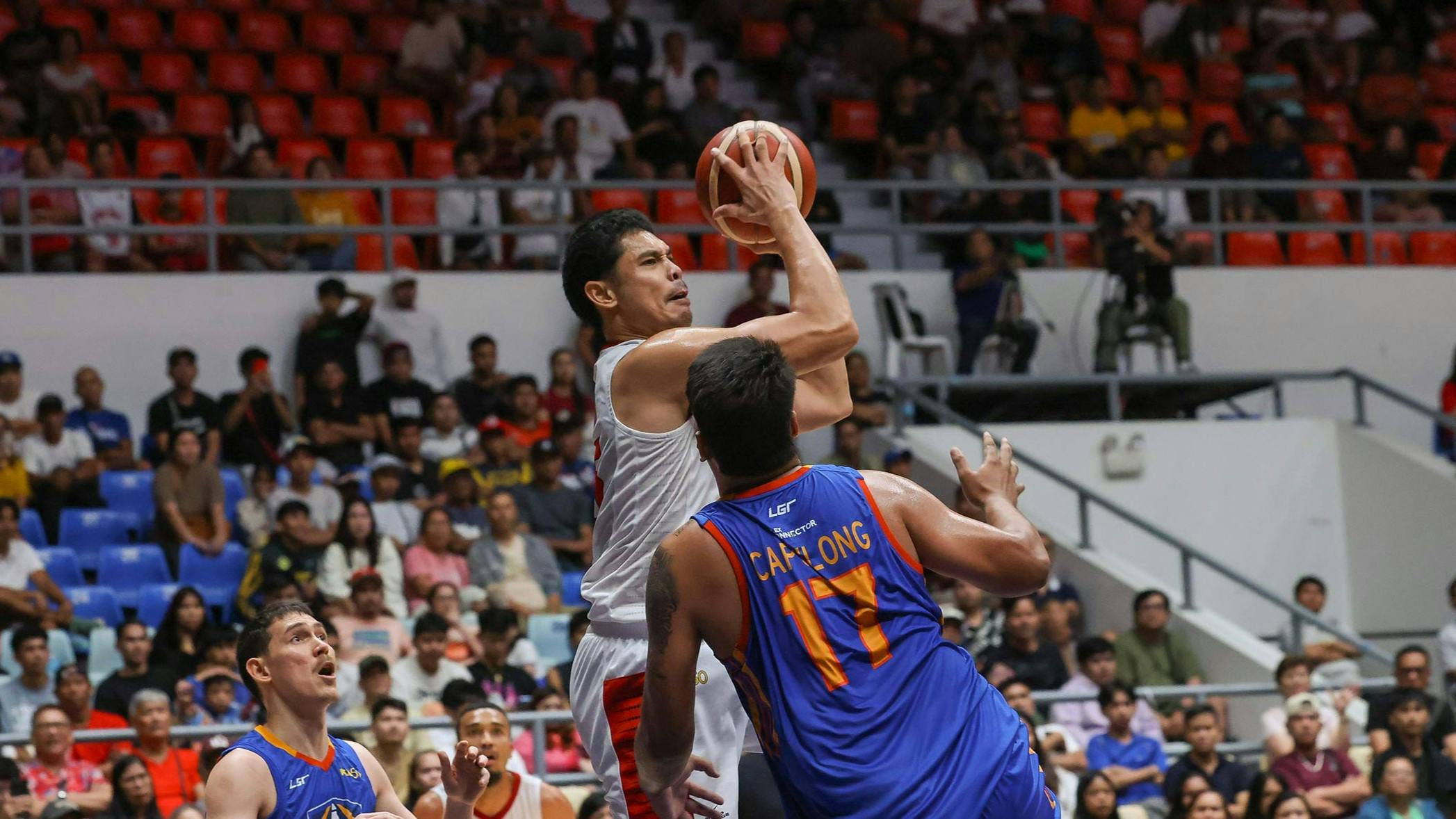 PBA: Japeth Aguilar, Ginebra seek win No. 3 vs Converge