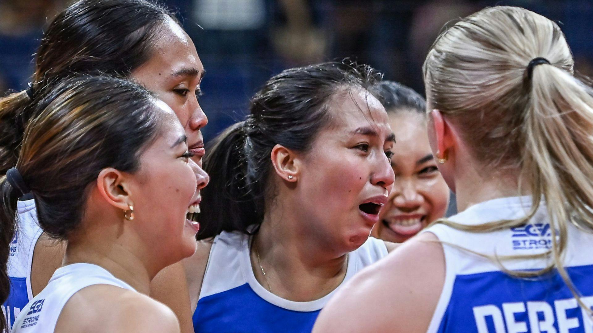 Emotional Jovelyn Gonzaga proud of ZUS Coffee’s first-ever PVL Finals berth
