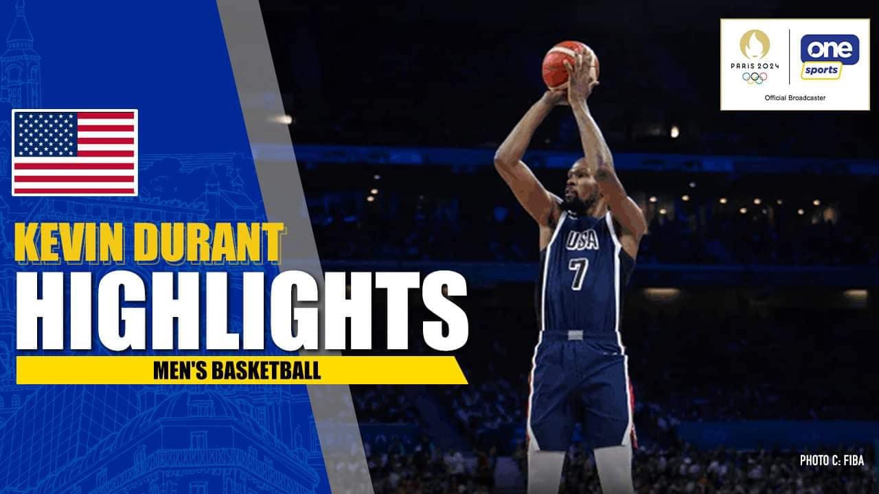 Kevin Durant was near-perfect in their Olympic opener against Serbia | Paris 2024 Highlights