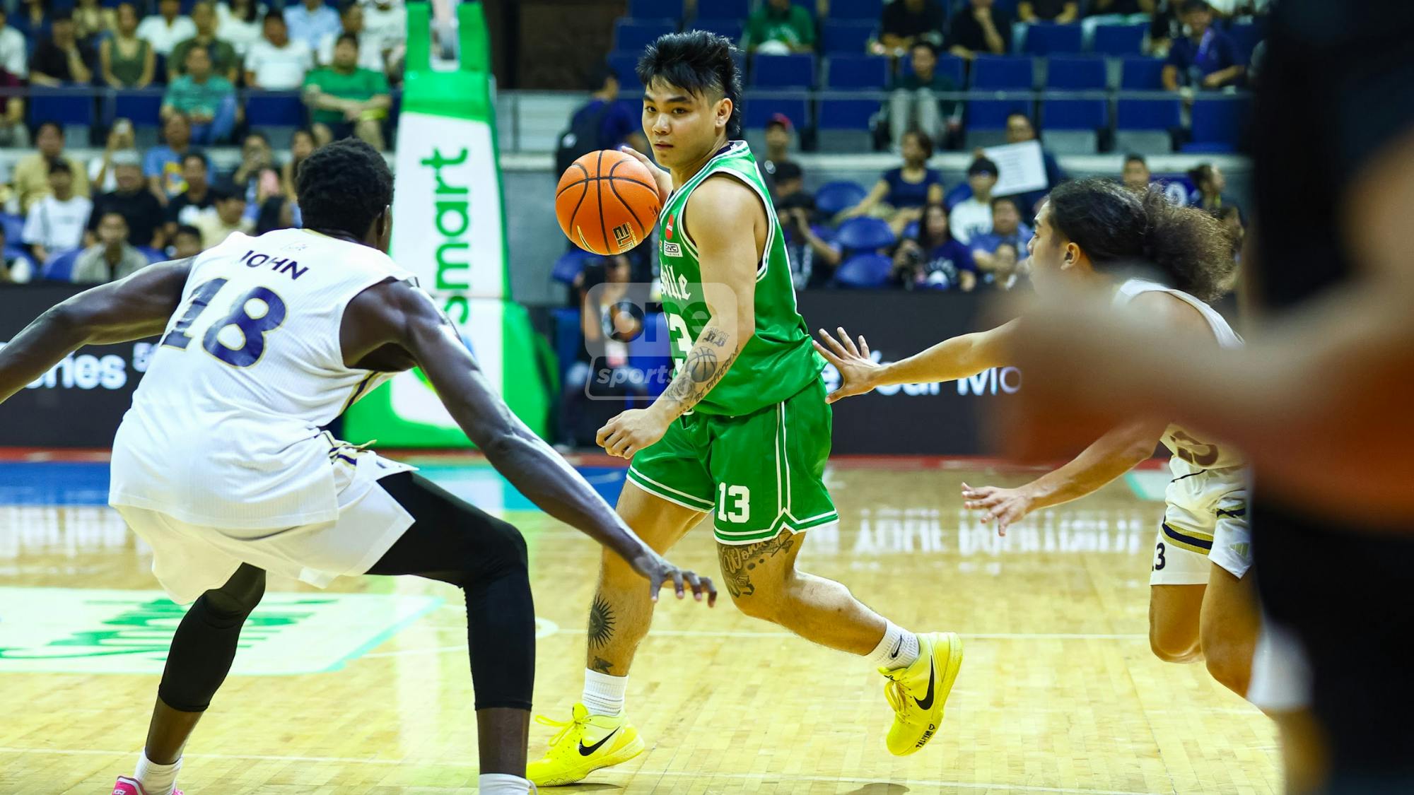 Kean Baclaan happy to be back in La Salle