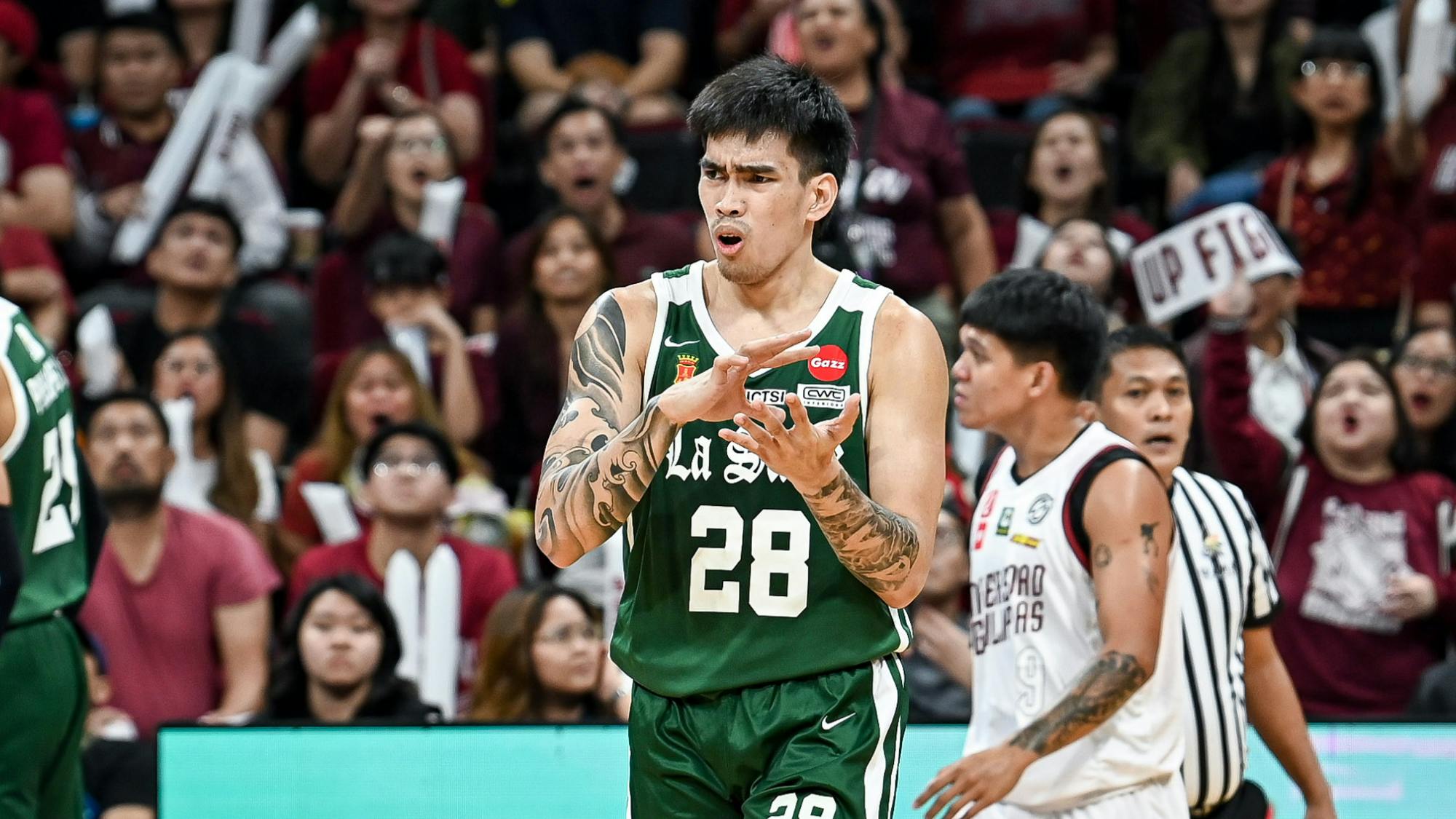 MVP Kevin Quiambao goes berserk as La Salle forces UP to winner-take-all Game 3 in UAAP Finals