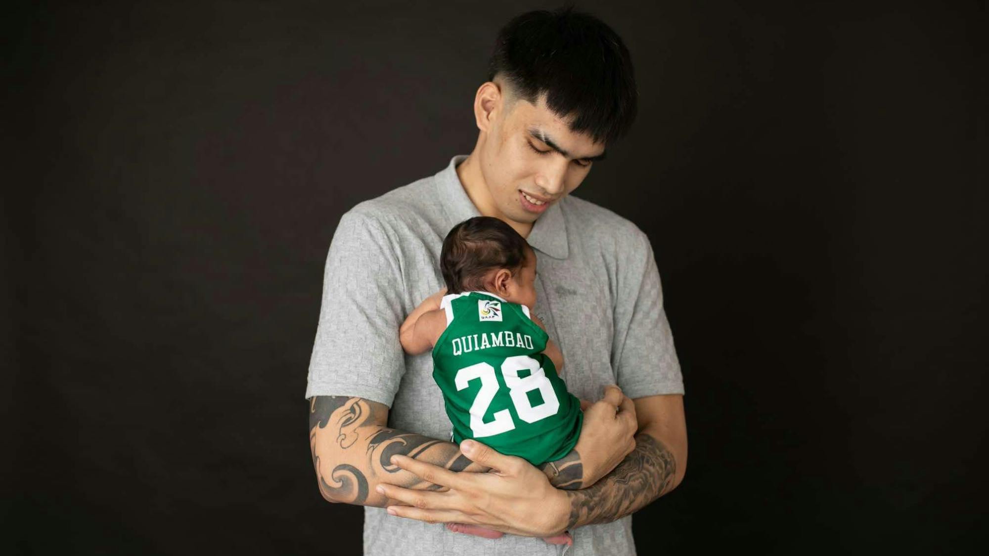 La Salle’s Kevin Quiambao happy to take on added challenge of being a father