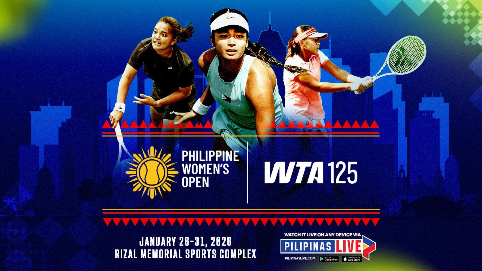 Historic Philippine Women’s Open available to stream on Pilipinas Live