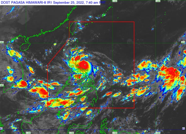 Karding Now A Super Typhoon; Storm Surge Warning Up