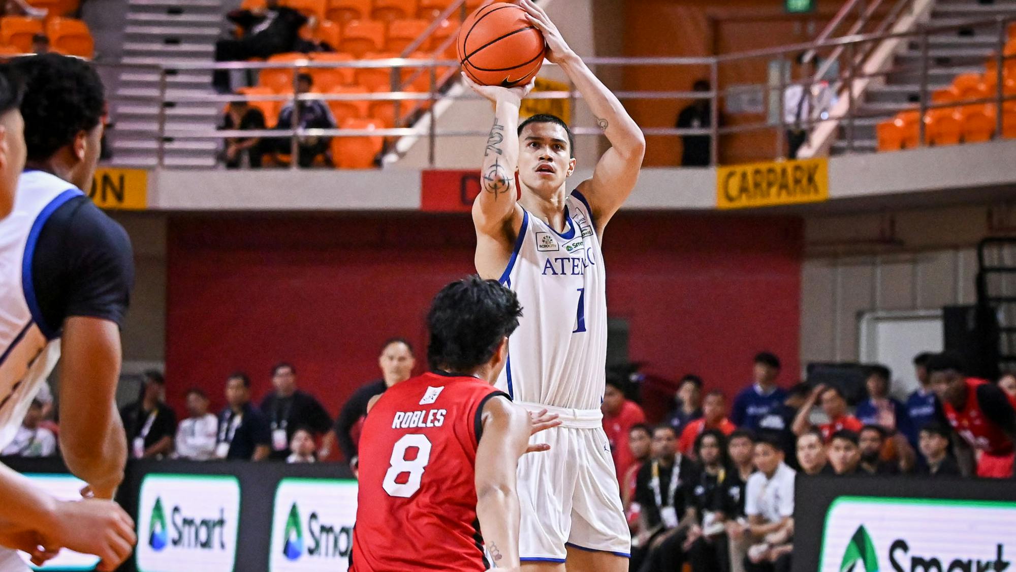 Ateneo Blue Eagles drub Red Warriors for early lead in UAAP 88 standings