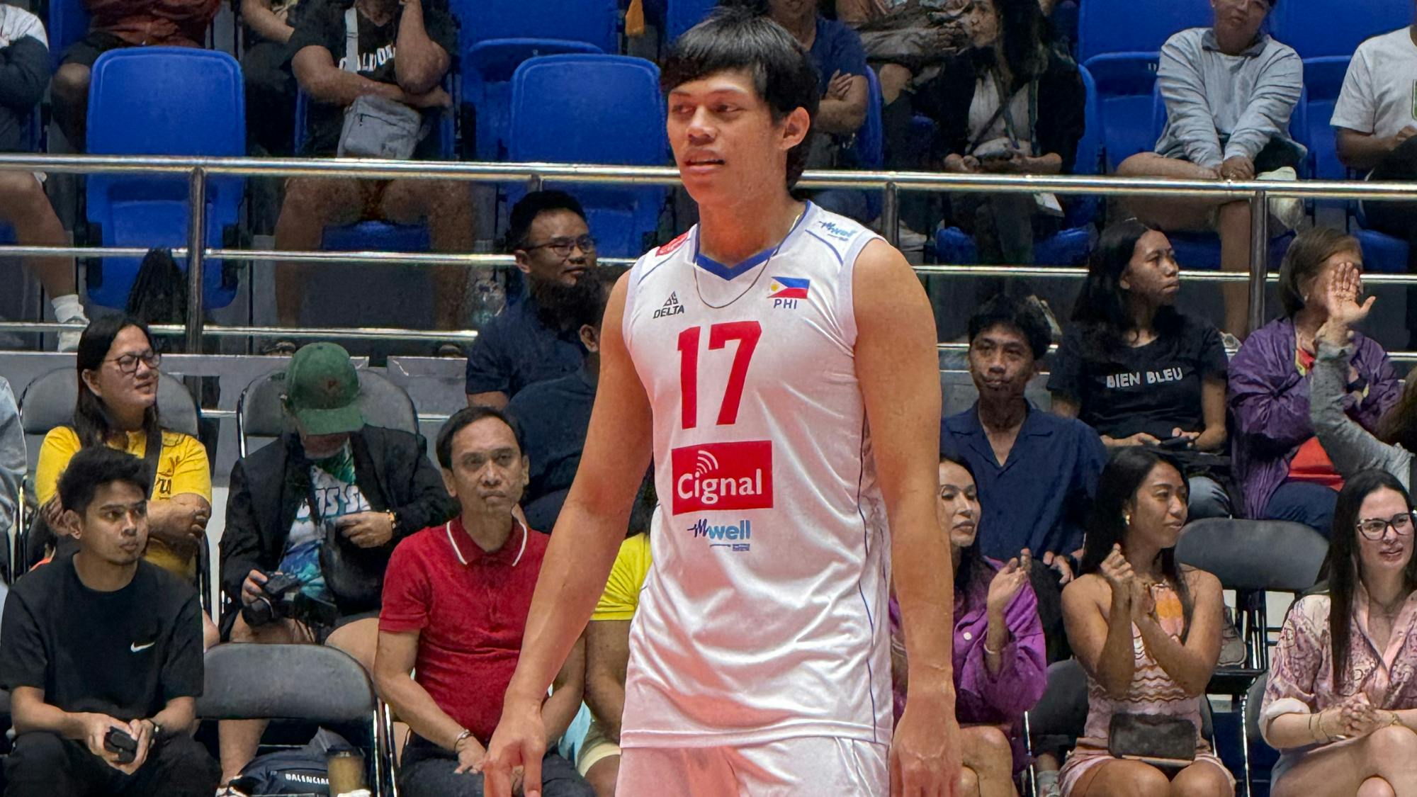 Leo Ordiales nets Best Opposite Spiker in Candon leg of SEA V.League for Alas Pilipinas