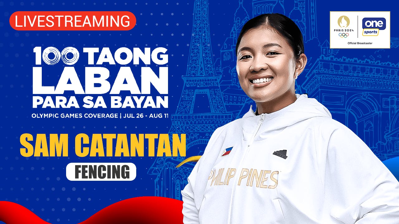 LIVESTREAM: Sam Catantan debuts in Paris as Philippine fencing returns to Olympics | #Paris2024