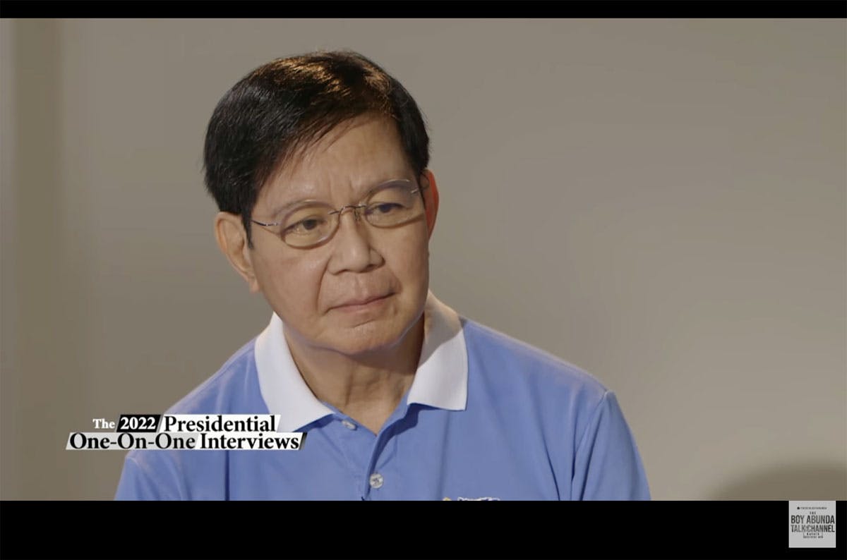 Lacson: ‘I’m The Most Qualified’ To Be President; Declares He’s Physically Fit For Rigors Of The Job