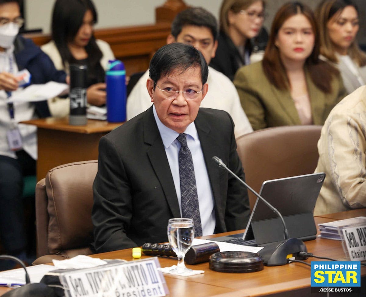 Lacson Resigning As Blue Ribbon Chair