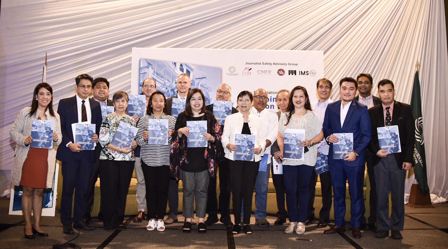 Philippine Plan Of Action On The Safety Of Journalists Launched 