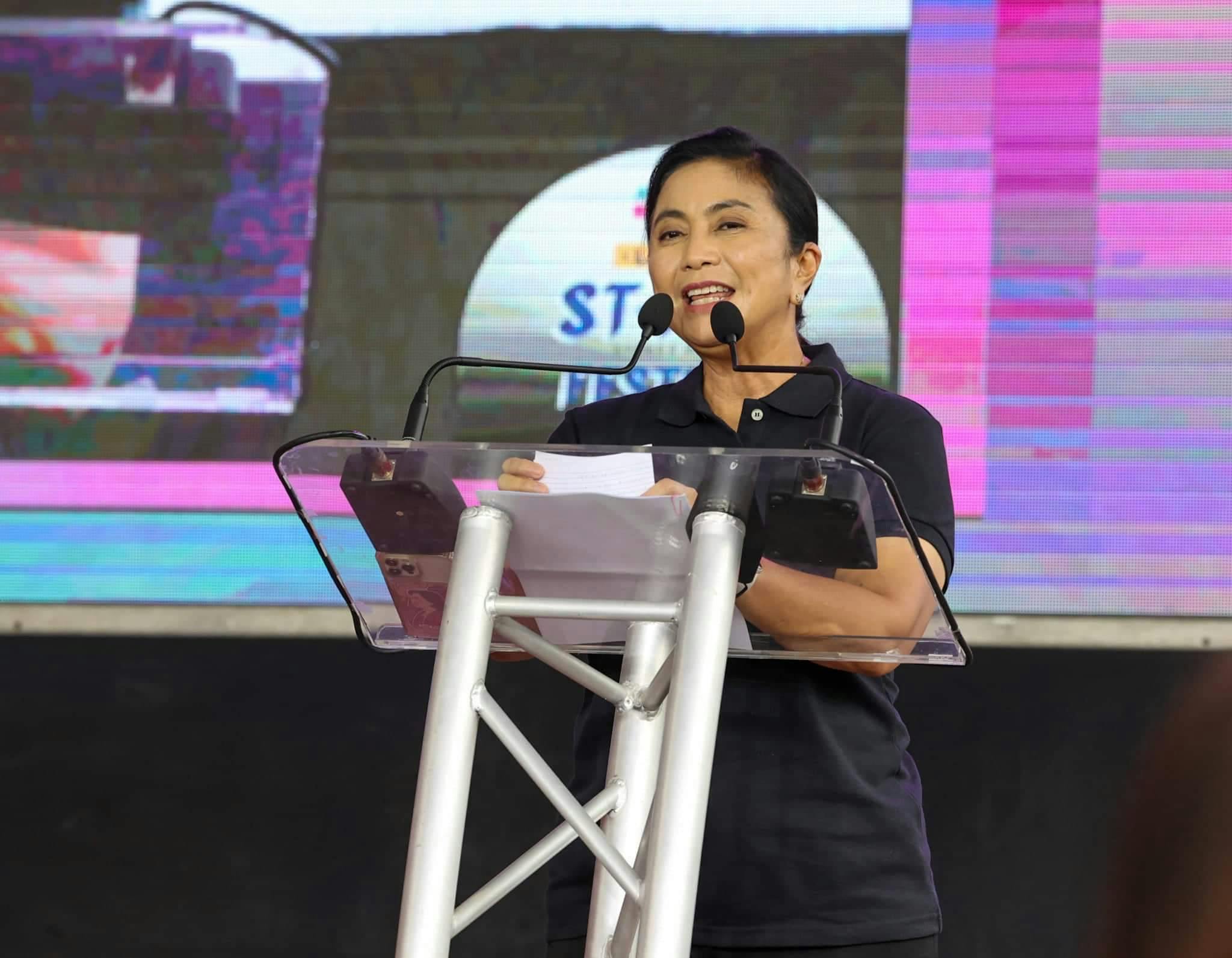 Leni Launches Angat Buhay NGO 