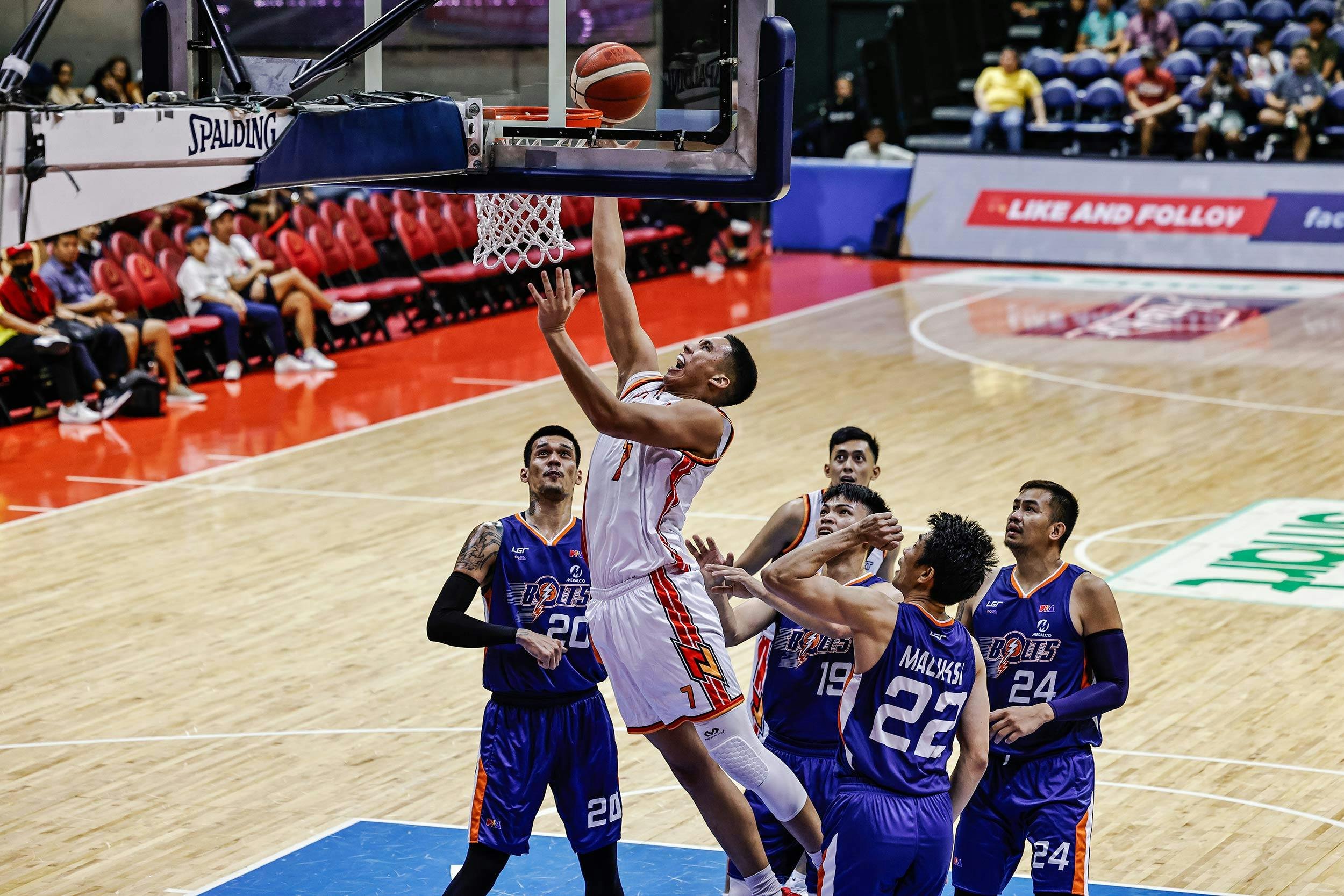 PBA: NorthPort jolts Meralco for third straight win