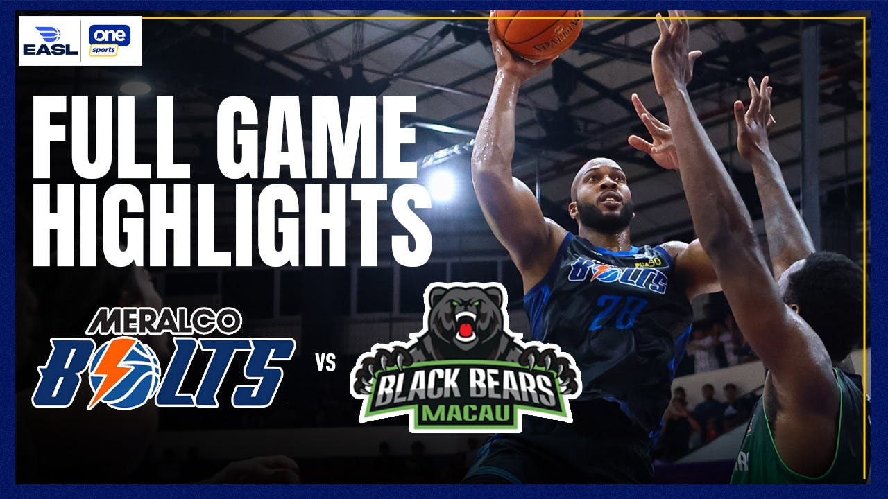Meralco sustains winning ways against Macau | EASL Highlights