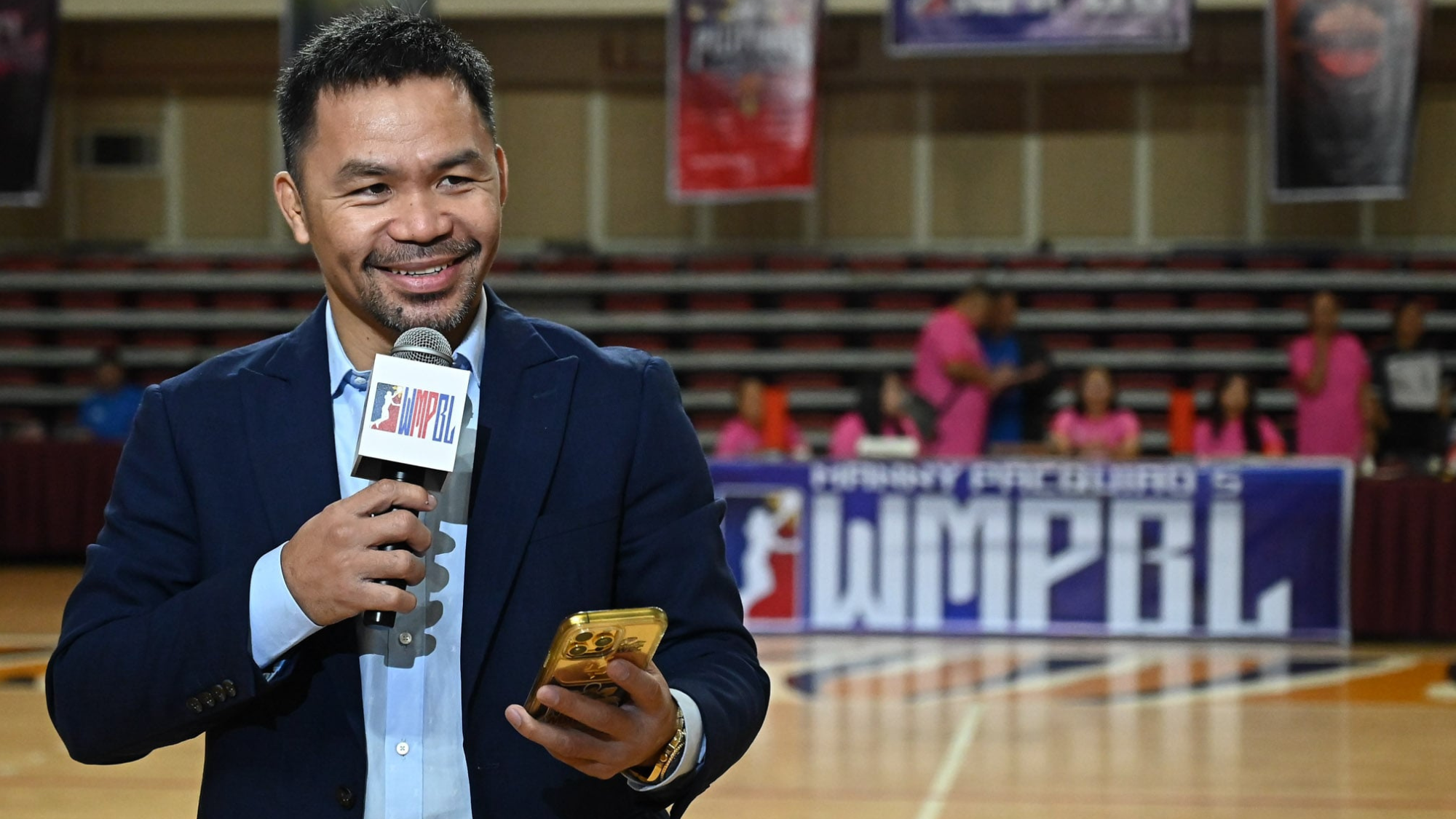 Manny Pacquiao Heralds Women's Maharlika Pilipinas Basketball League