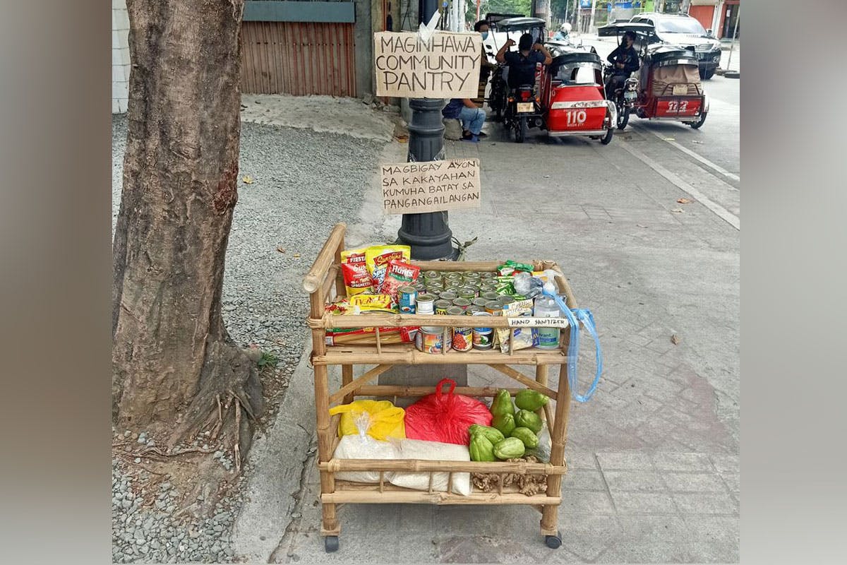 From Maginhawa To Laguna: Community Pantries Sprout Up As People Take Action To Help The Hungry