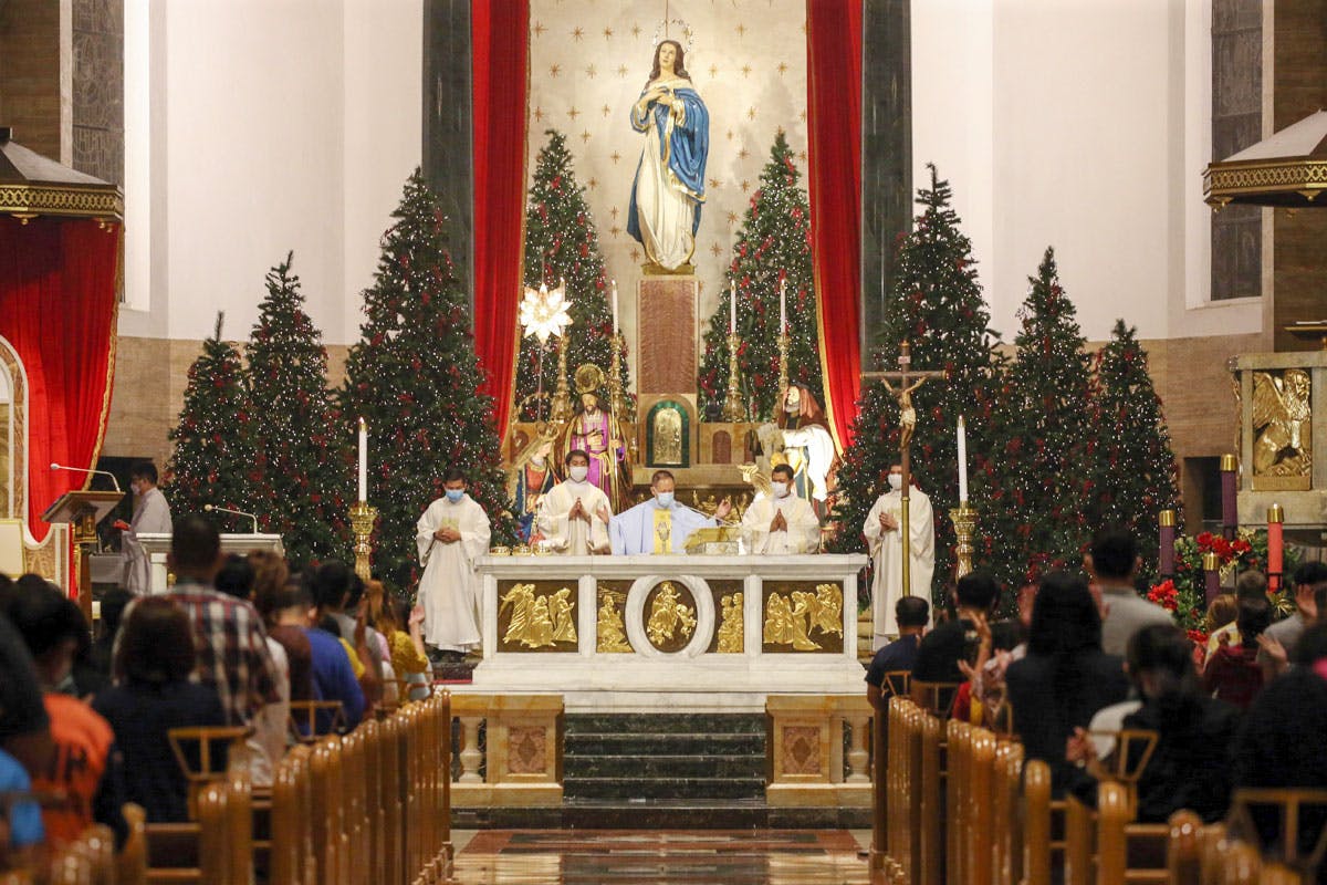 Manila Archdiocese Urges Voluntary Masking For Holiday Masses