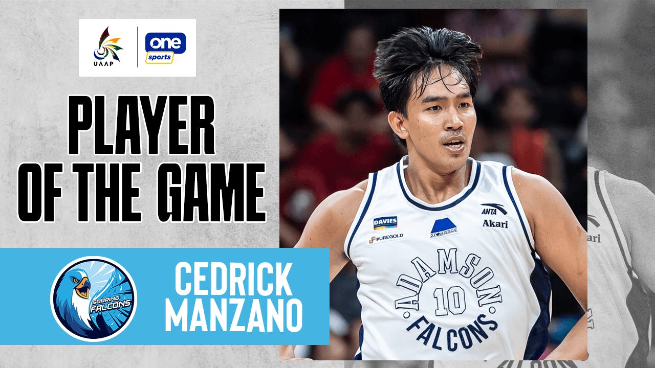 Cedrick Manzano leads the cast of Adamson in securing their semis berth against UE | UAAP Highlights