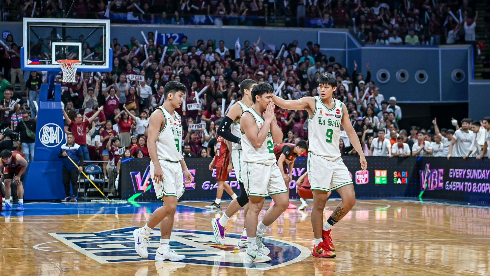 Vhoris Marasigan unshaken after potential title-winning shot rims out in La Salle’s Game 2 loss