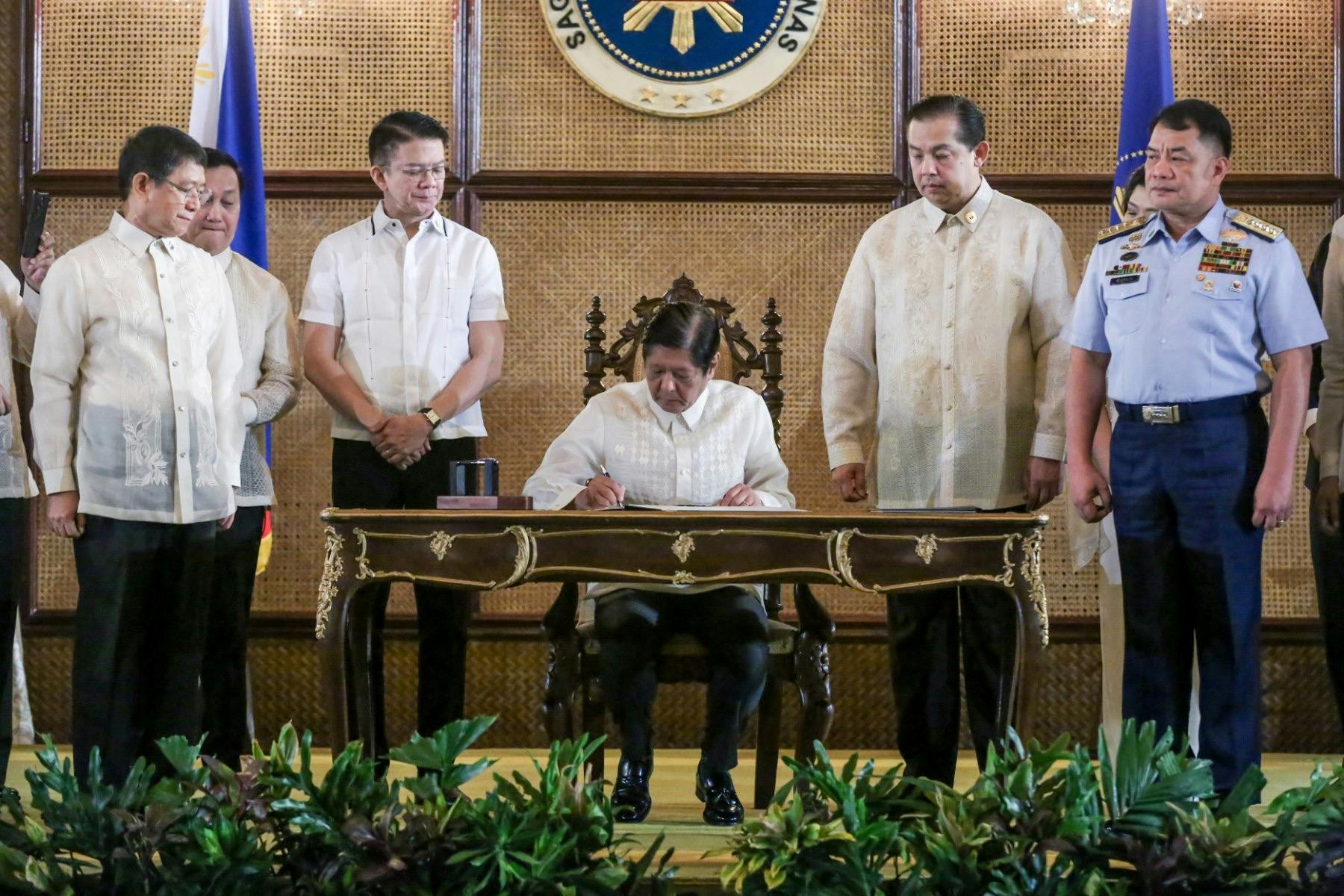 Marcos Signs Laws Asserting Philippines’ Maritime Rights, Sovereignty