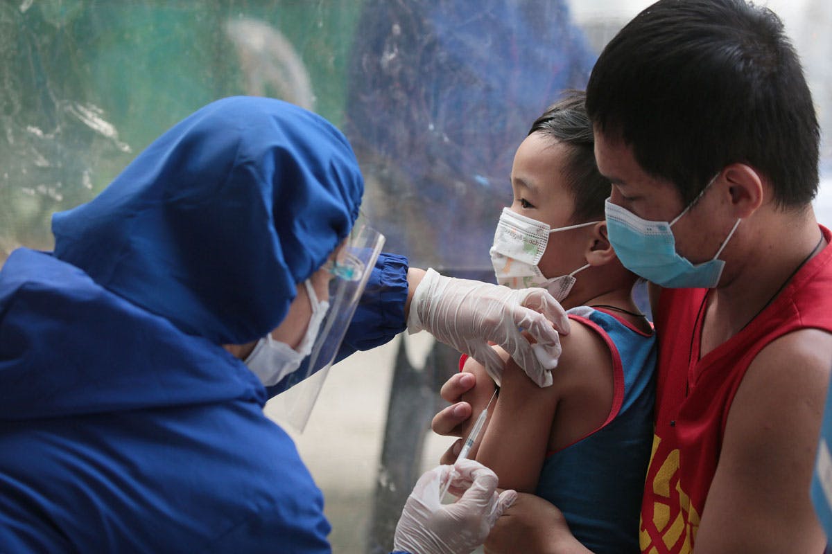 Children Not Yet Up For COVID-19 Vaccination – DOH