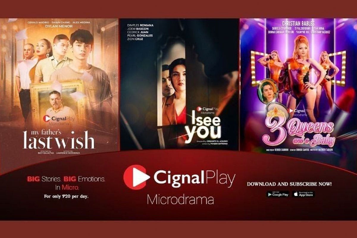 Microdramas Start Stream On Cignal Play
