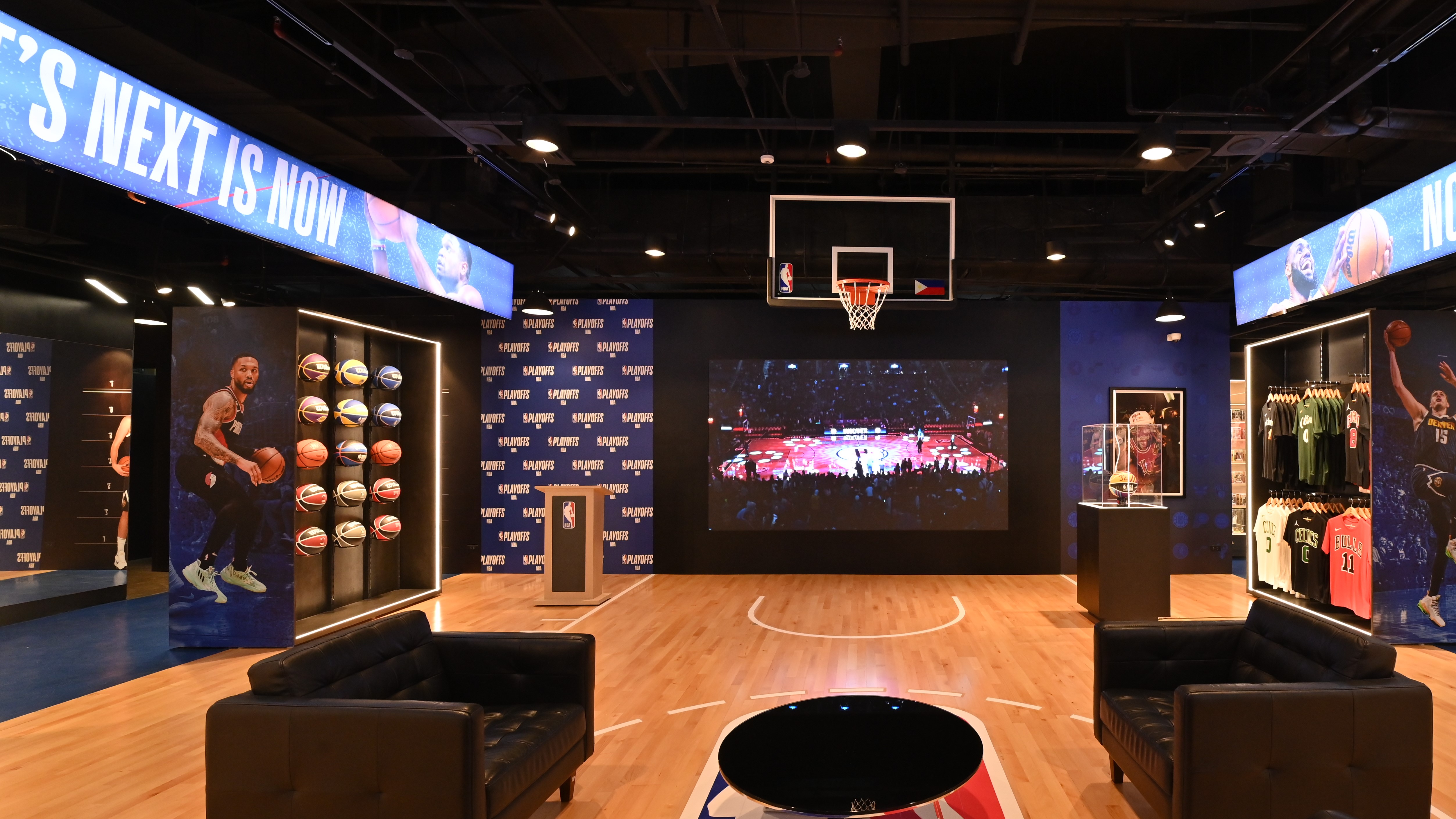 LOOK: Largest NBA Store in PH opens at Mall of Asia