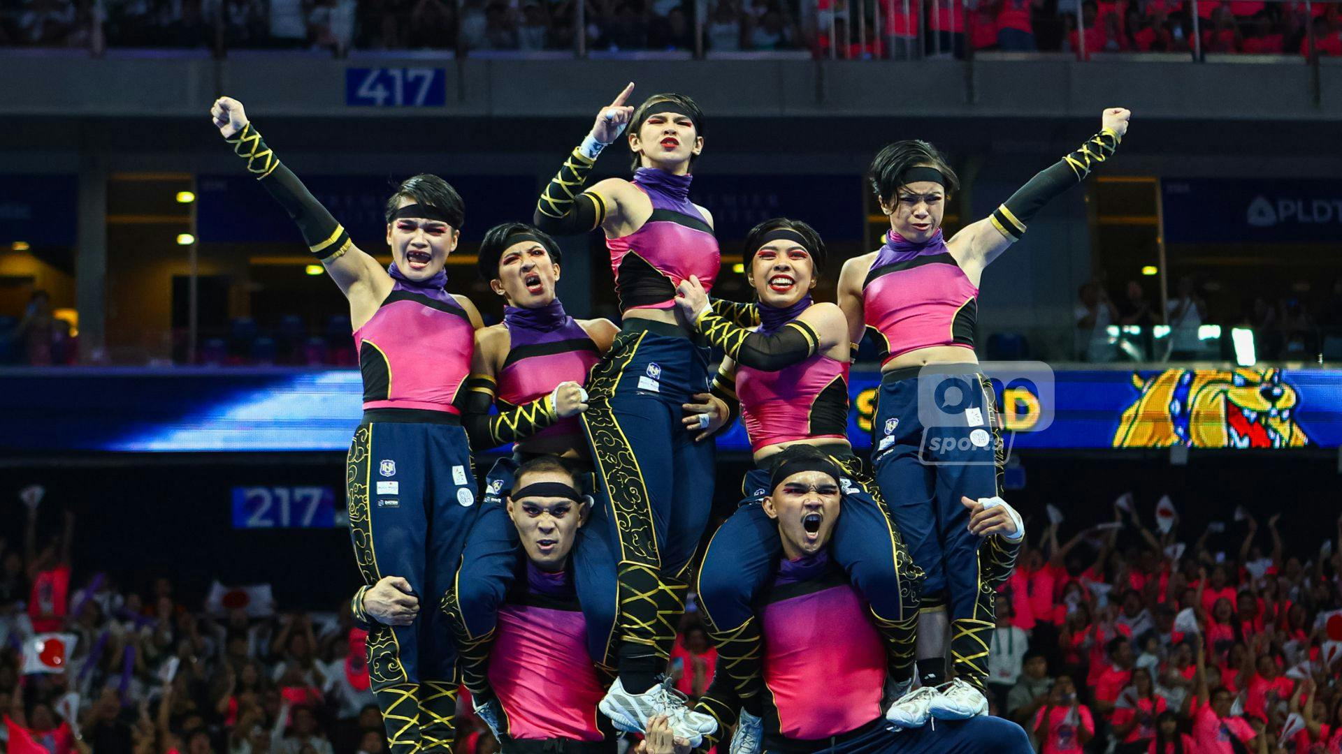 ‘Ninja’ routine propels NU Pep Squad to historic 9th UAAP Cheerdance crown