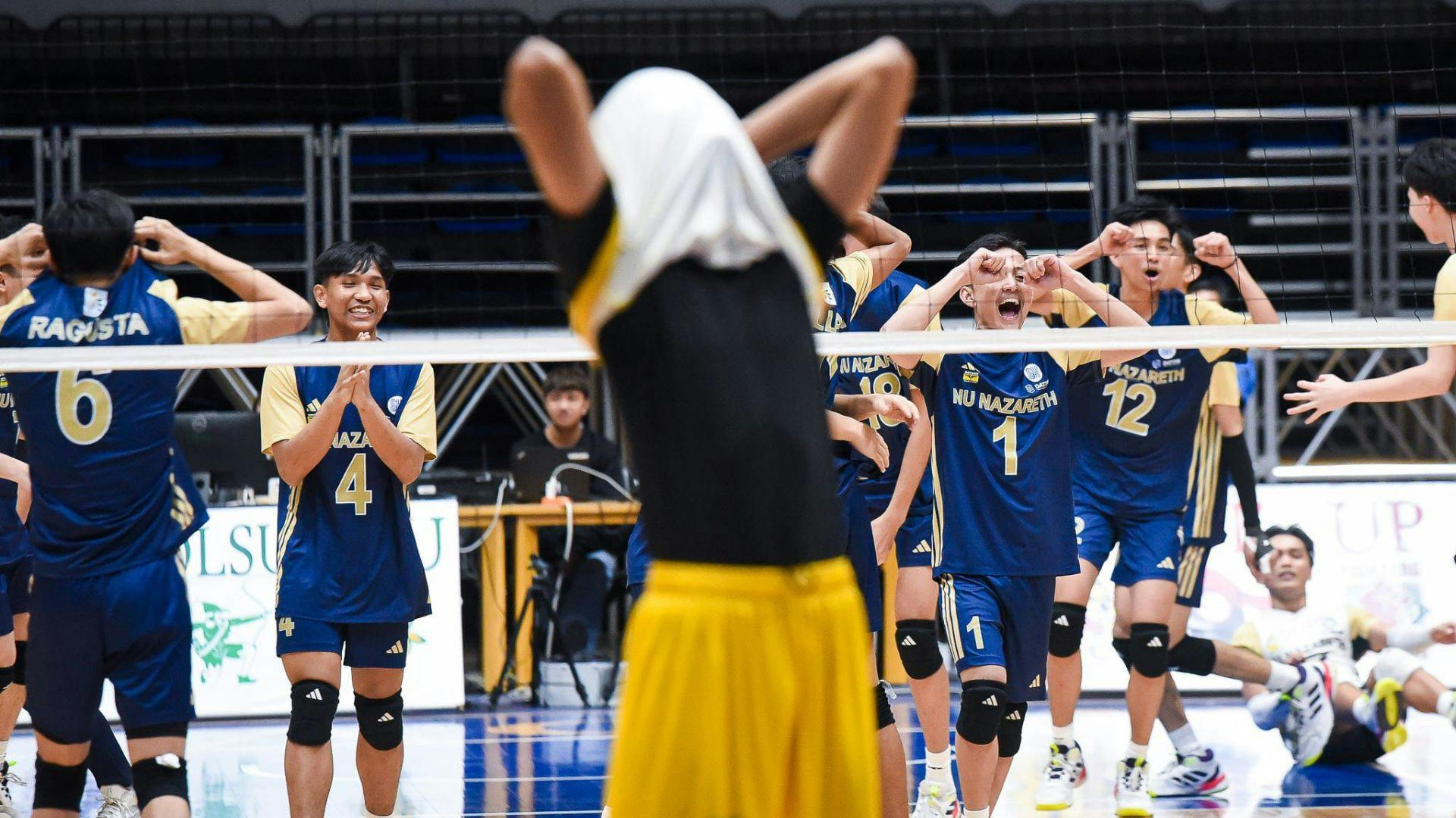 NUNS apologizes, sanctions players after taunting incident with UST in UAAP boys’ volleyball
