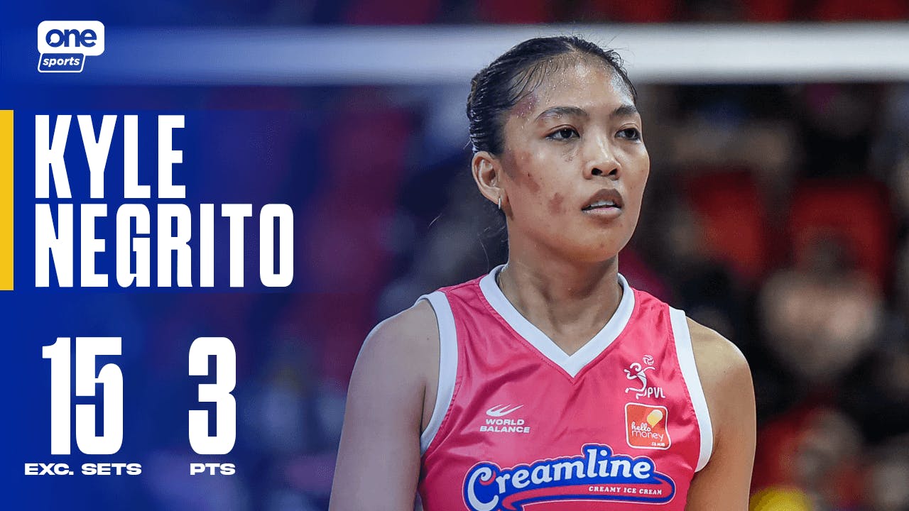 Setter Kyle Negrito takes point for Creamline in victory over Nxled | PVL Highlights