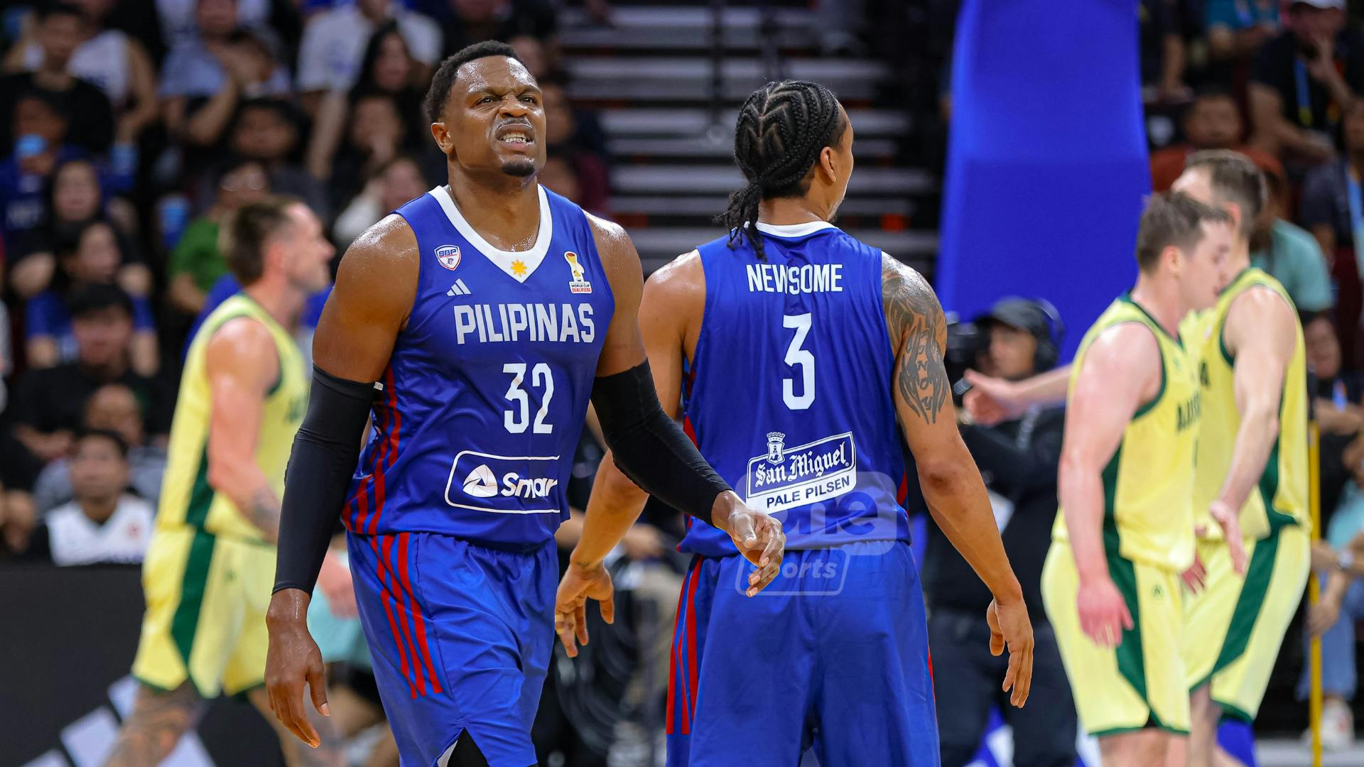 Gilas Pilipinas overwhelmed in 2nd half by Australia in FIBA World Cup qualifiers
