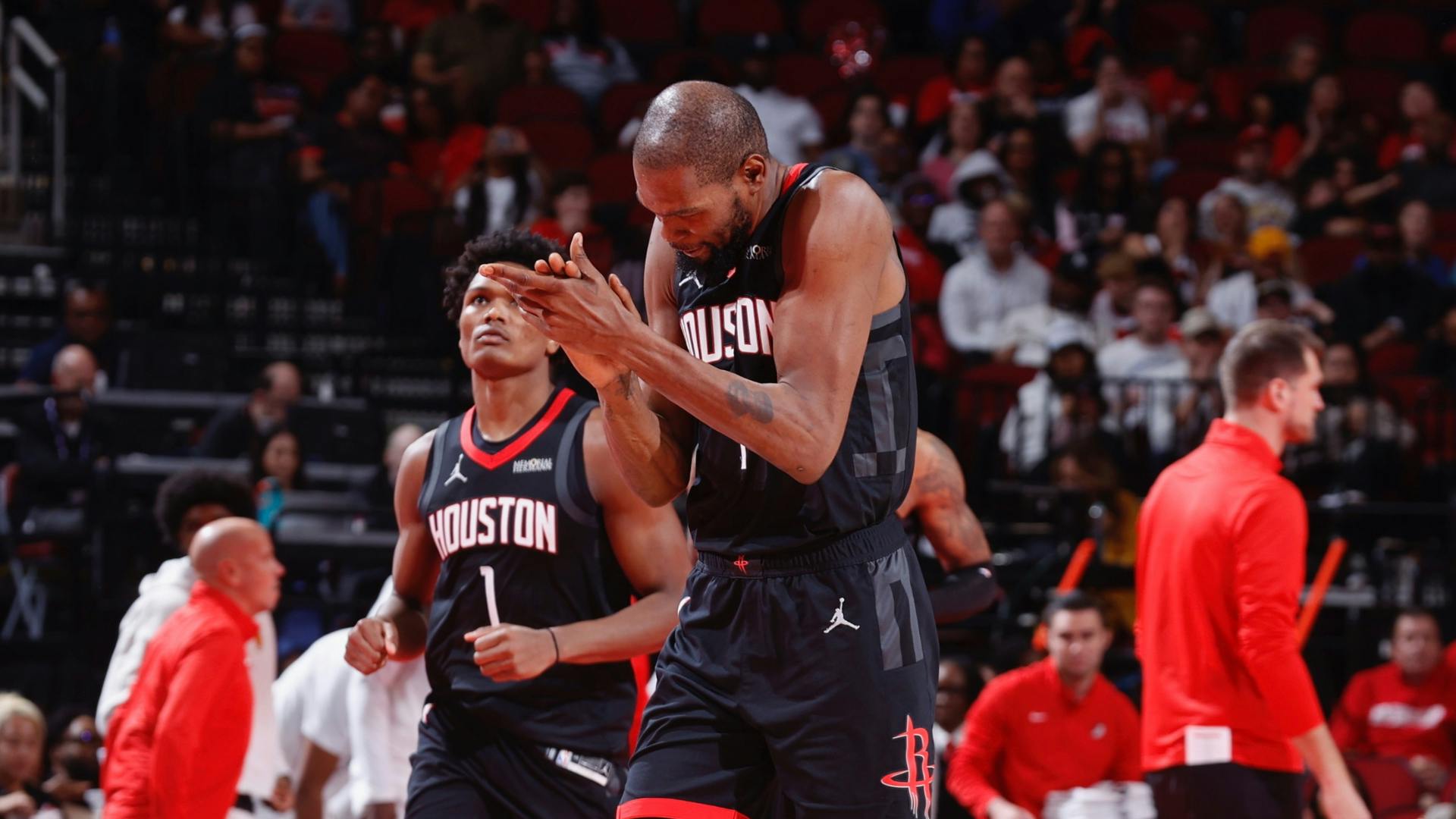 Durant, Sengun power Rockets to 24-point rout of Blazers in NBA Cup play