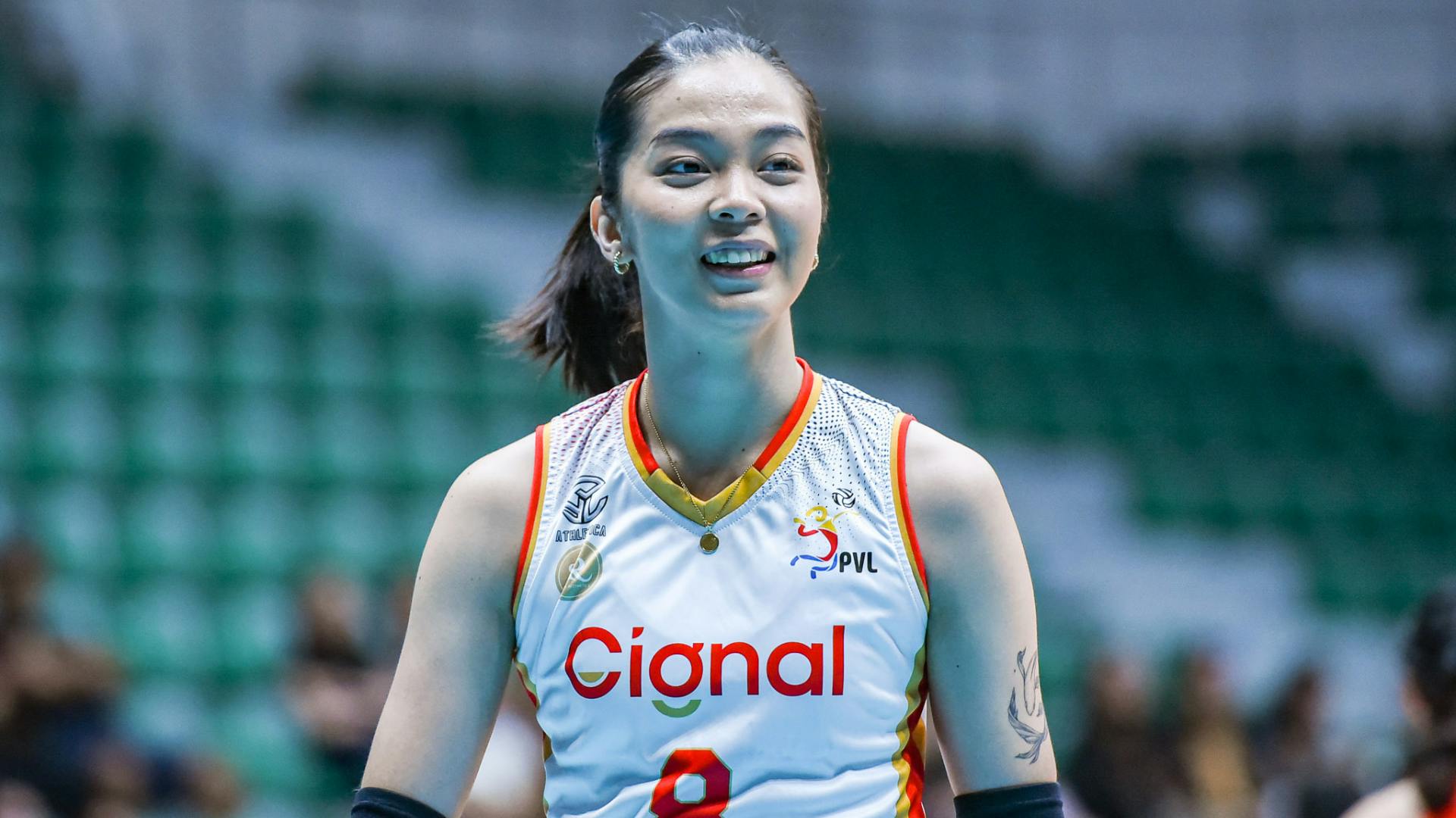 Birthday girl Erika Santos powers Cignal to back-to-back wins in PVL Reinforced