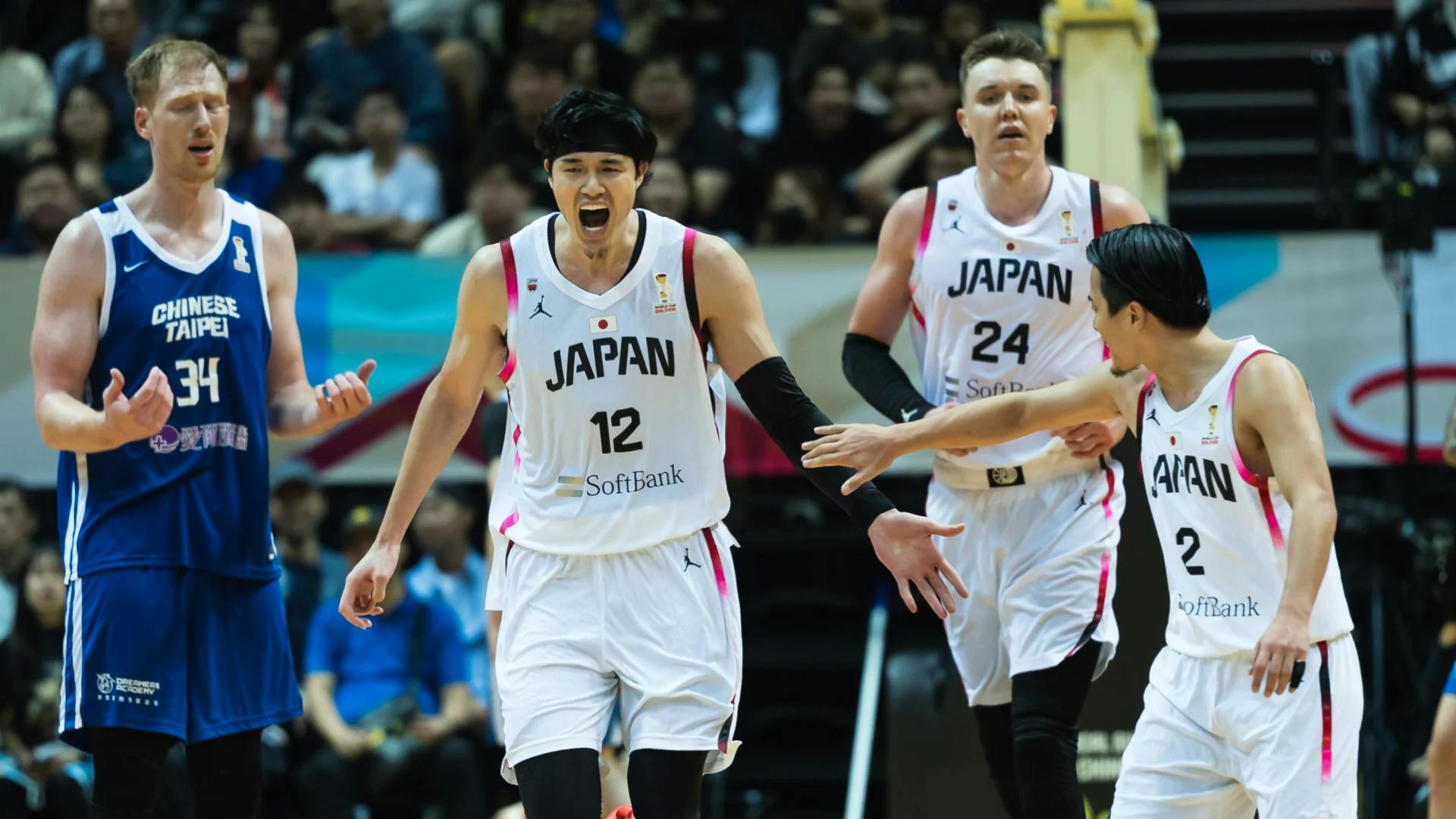 Japan sweeps Chinese Taipei in FIBA World Cup Asian Qualifiers