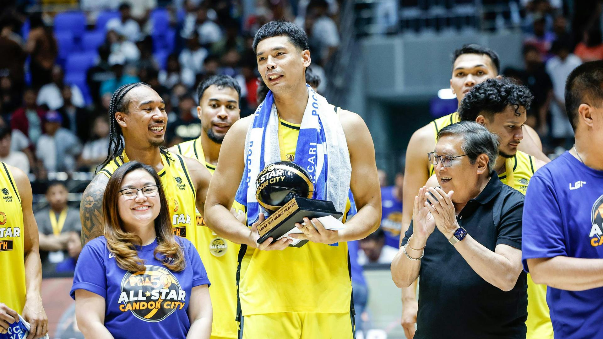 Japeth Aguilar dazzles as North upstages South to win 2026 PBA All-Star Game