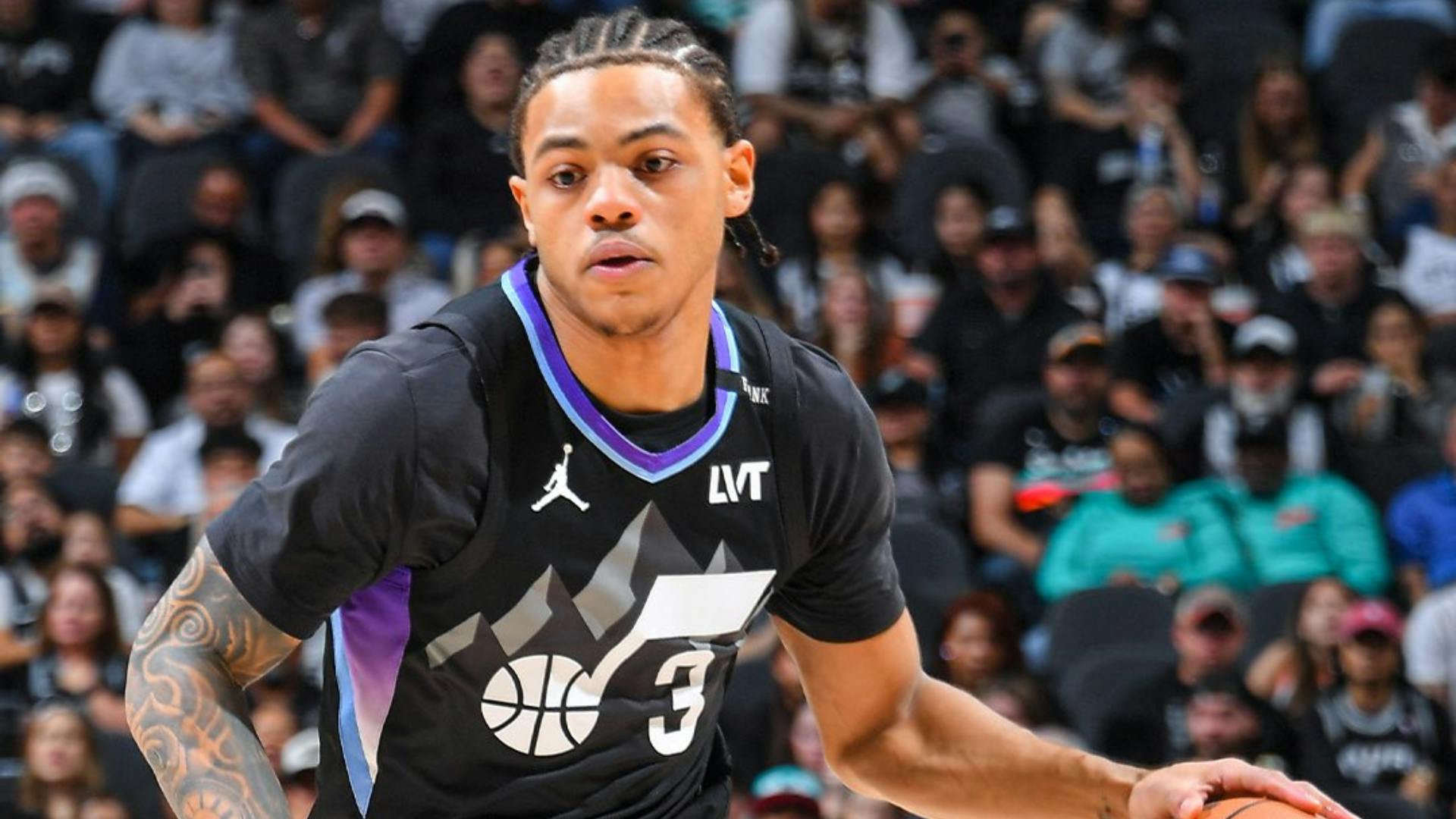 George, Jazz snap Spurs