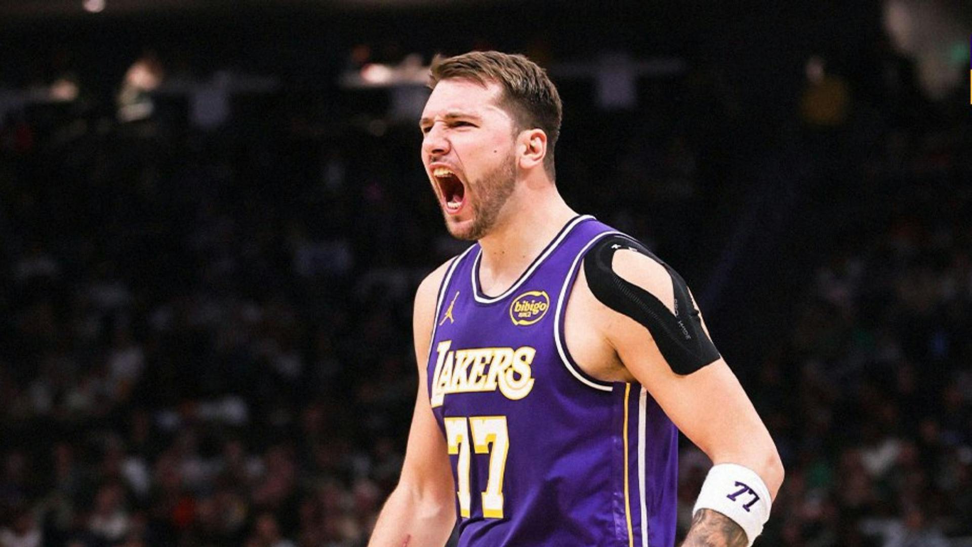 Doncic erupts for 41 as Lakers dominate Bucks for back-to-back wins