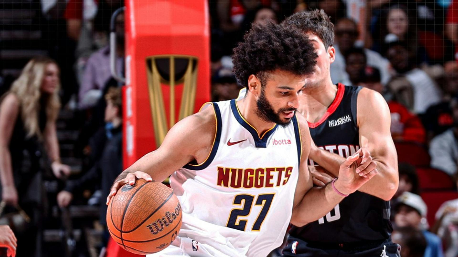 Jokic, Murray power Nuggets to close call against Rockets in NBA Cup play