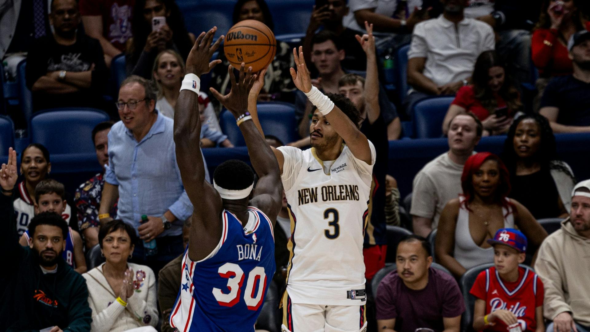 NBA: Seven Pelicans score in double figures to deal 76ers setback