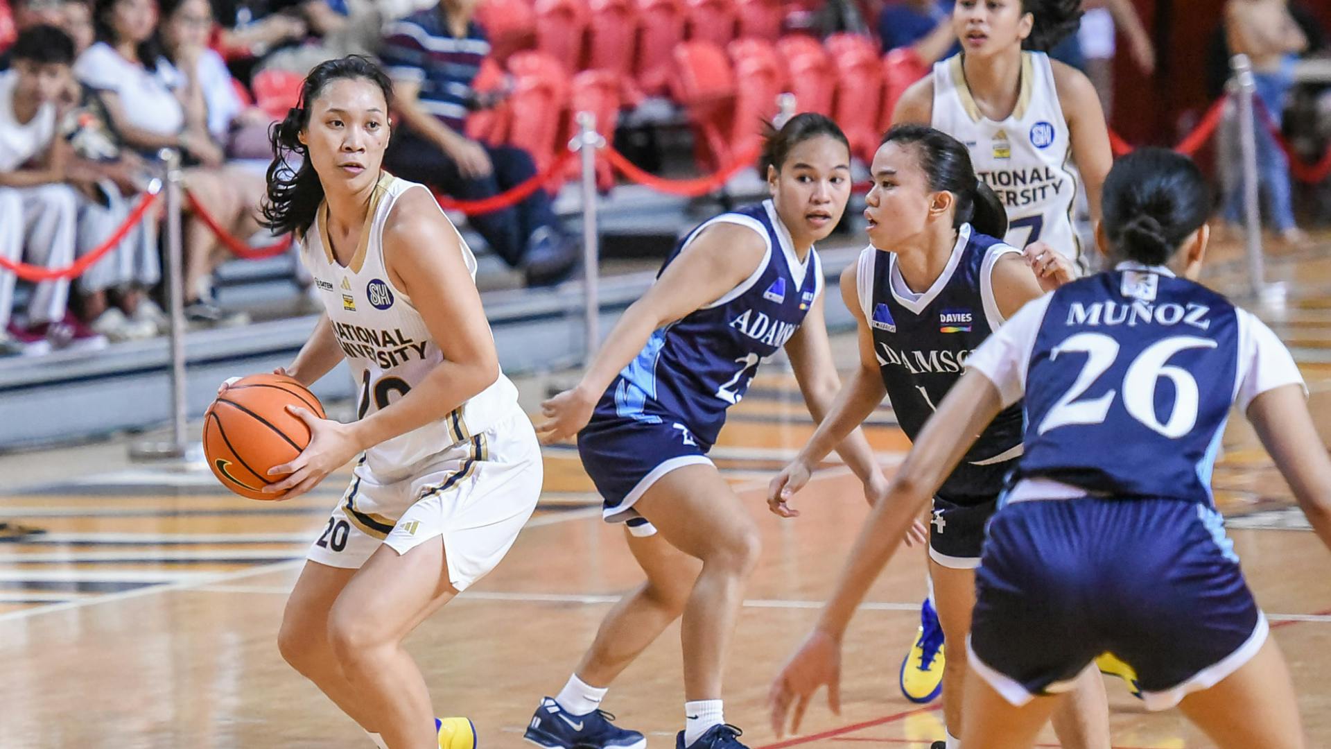 Pingol drops another triple-double as NU rolls past Adamson for 9th straight win in UAAP women